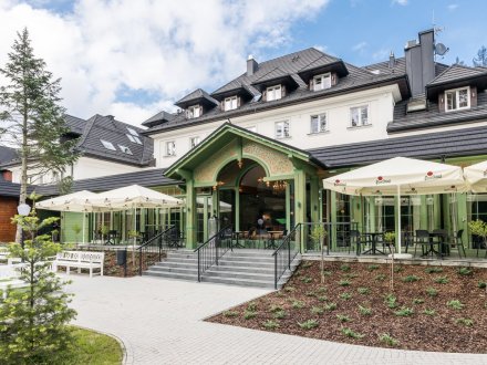 Część restauracyjna Aries Hotel & Spa Wisła
